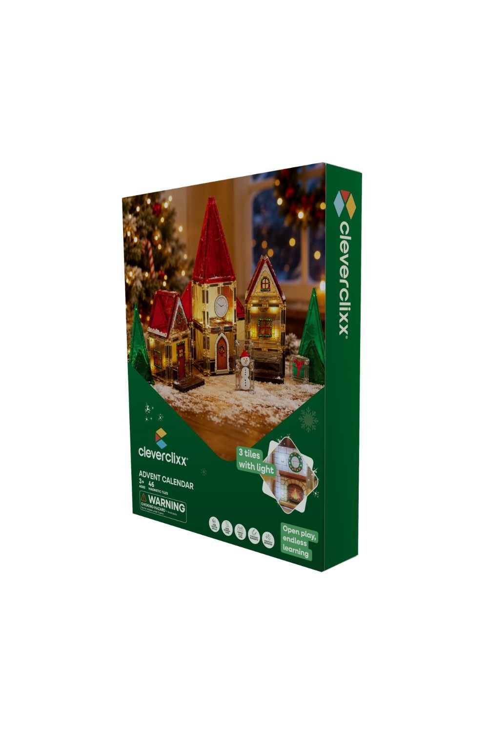 Christmas Village Advent Calendar | 46 pieces van Cleverclixx | Kids Conceptstore Le Fanfare