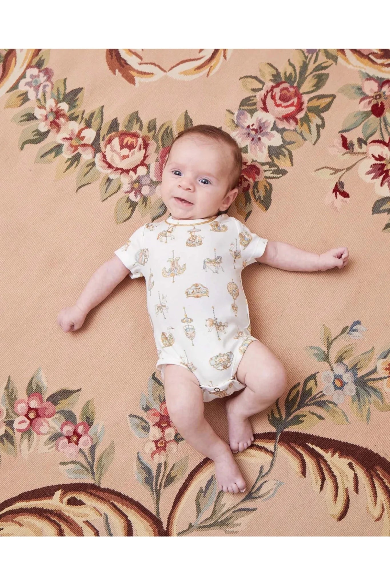 Classic Onesie - Carousel van Atelier Choux | Kids Conceptstore Le Fanfare