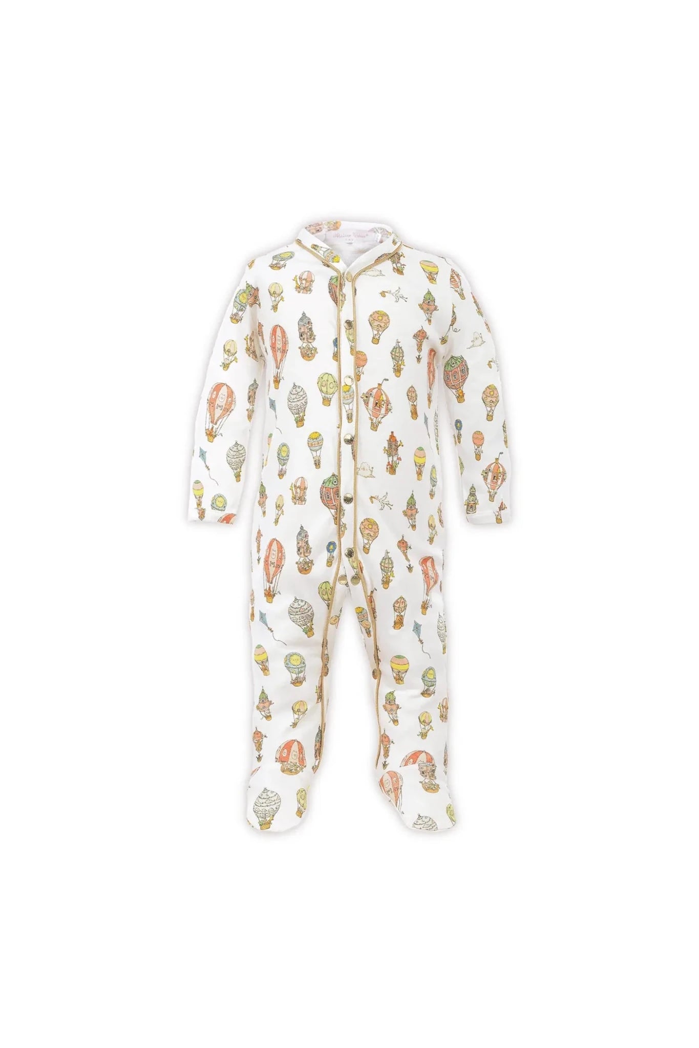 Classic Playsuit - Hot Air Balloons van Atelier Choux | Kids Conceptstore Le Fanfare