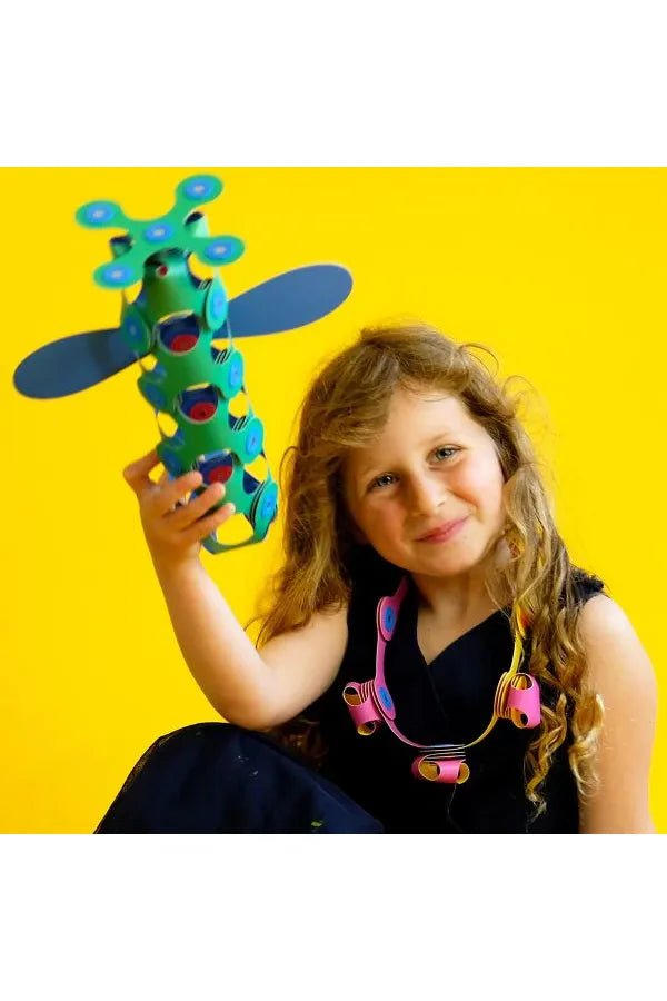 Clixo | Crew Pack - Blue/Green (30 pcs) van Clixo | Kids Conceptstore Le Fanfare