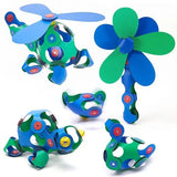 Clixo | Crew Pack - Blue/Green (30 pcs) van Clixo | Kids Conceptstore Le Fanfare