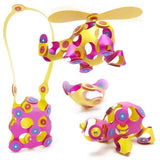 Clixo | Crew Pack - Pink/Yellow (30 pcs) van Clixo | Kids Conceptstore Le Fanfare