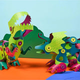 Clixo | Dino Adventure Pack (36 pcs) van Clixo | Kids Conceptstore Le Fanfare