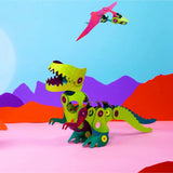 Clixo | Dino Adventure Pack (36 pcs) van Clixo | Kids Conceptstore Le Fanfare