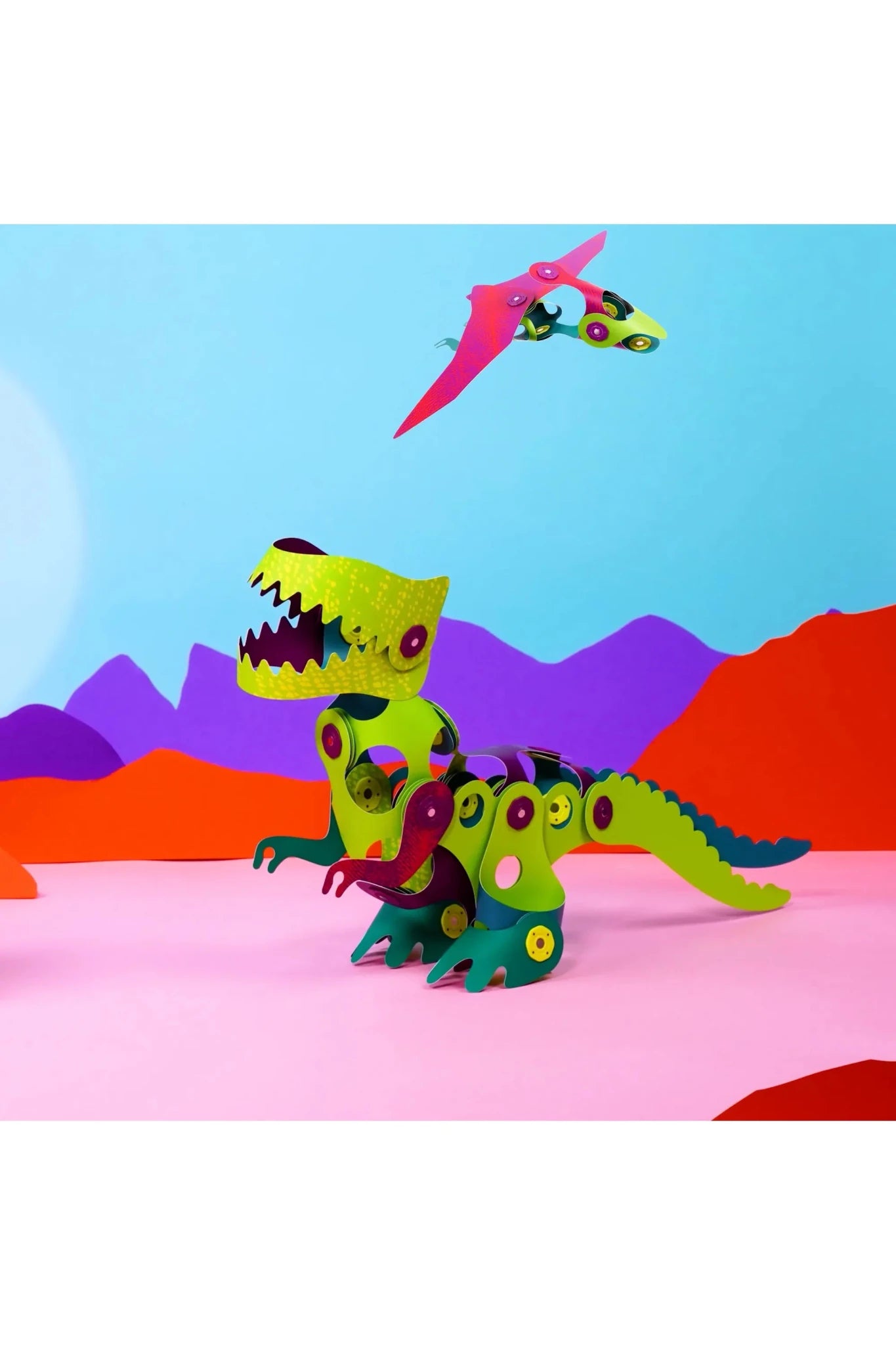 Clixo | Dino Adventure Pack (36 pcs) van Clixo | Kids Conceptstore Le Fanfare