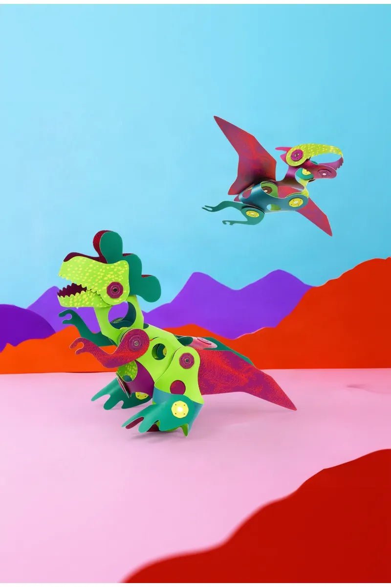 Clixo | Dino Discovery Pack (22 pcs) van Clixo | Kids Conceptstore Le Fanfare