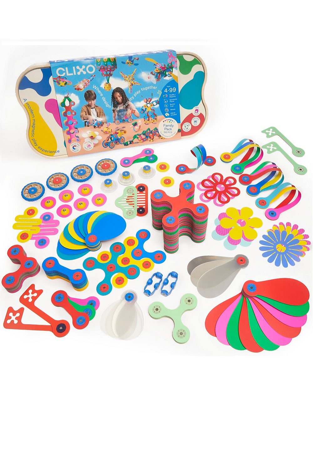 Clixo | Family Pack (150 pcs) van Clixo | Kids Conceptstore Le Fanfare