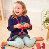 Clixo | Itsy Pack - Flamingo/Turquoise (18 pcs) van Clixo | Kids Conceptstore Le Fanfare