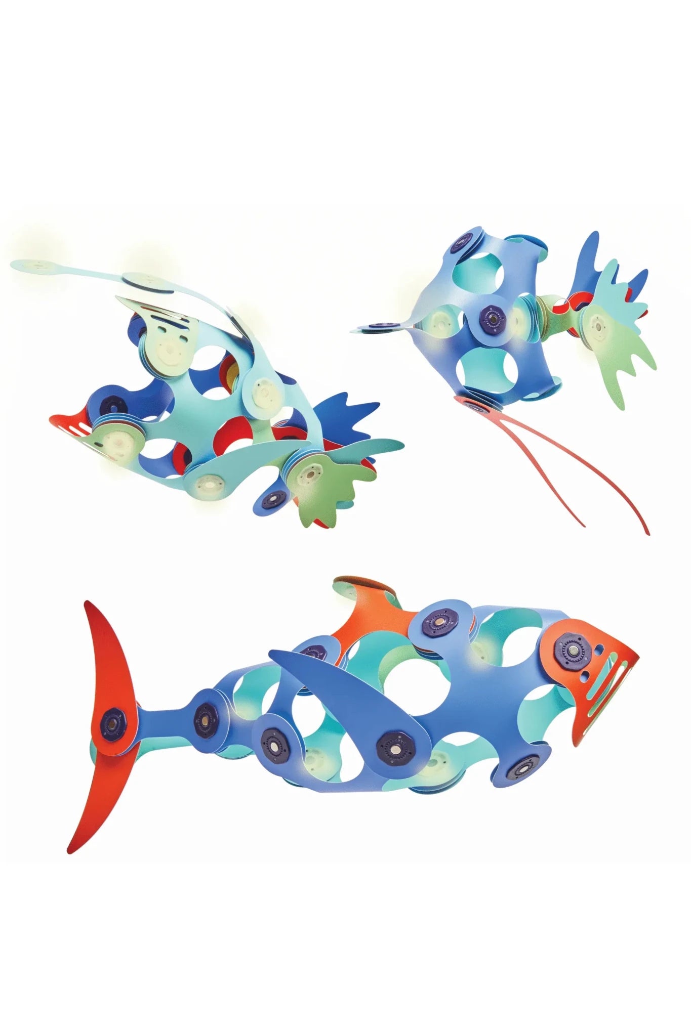 Clixo | Ocean Creatures (24 pcs) van Clixo | Kids Conceptstore Le Fanfare