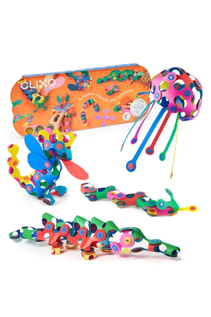 Clixo | Super Rainbow Pack (60 pcs) van Clixo | Kids Conceptstore Le Fanfare