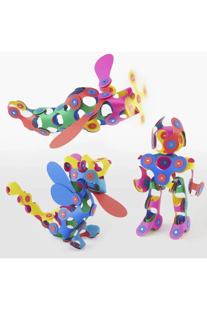 Clixo | Super Rainbow Pack (60 pcs) van Clixo | Kids Conceptstore Le Fanfare