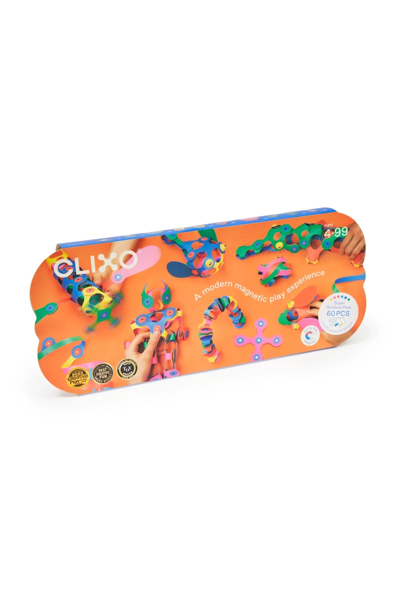 Clixo | Super Rainbow Pack (60 pcs) van Clixo | Kids Conceptstore Le Fanfare