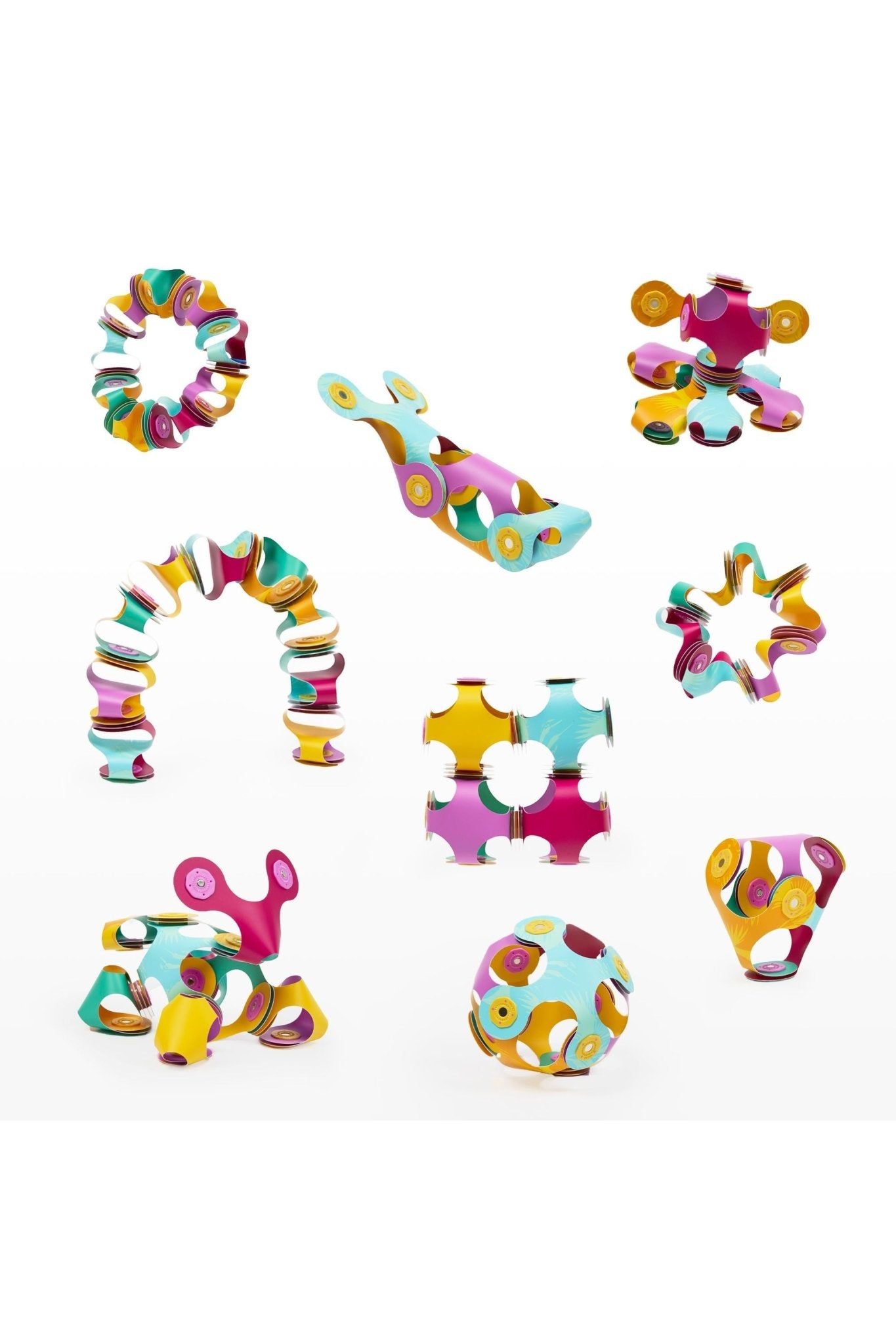 Clixo | Tiny & Mighty - Jungle (9 pcs) van Clixo | Kids Conceptstore Le Fanfare