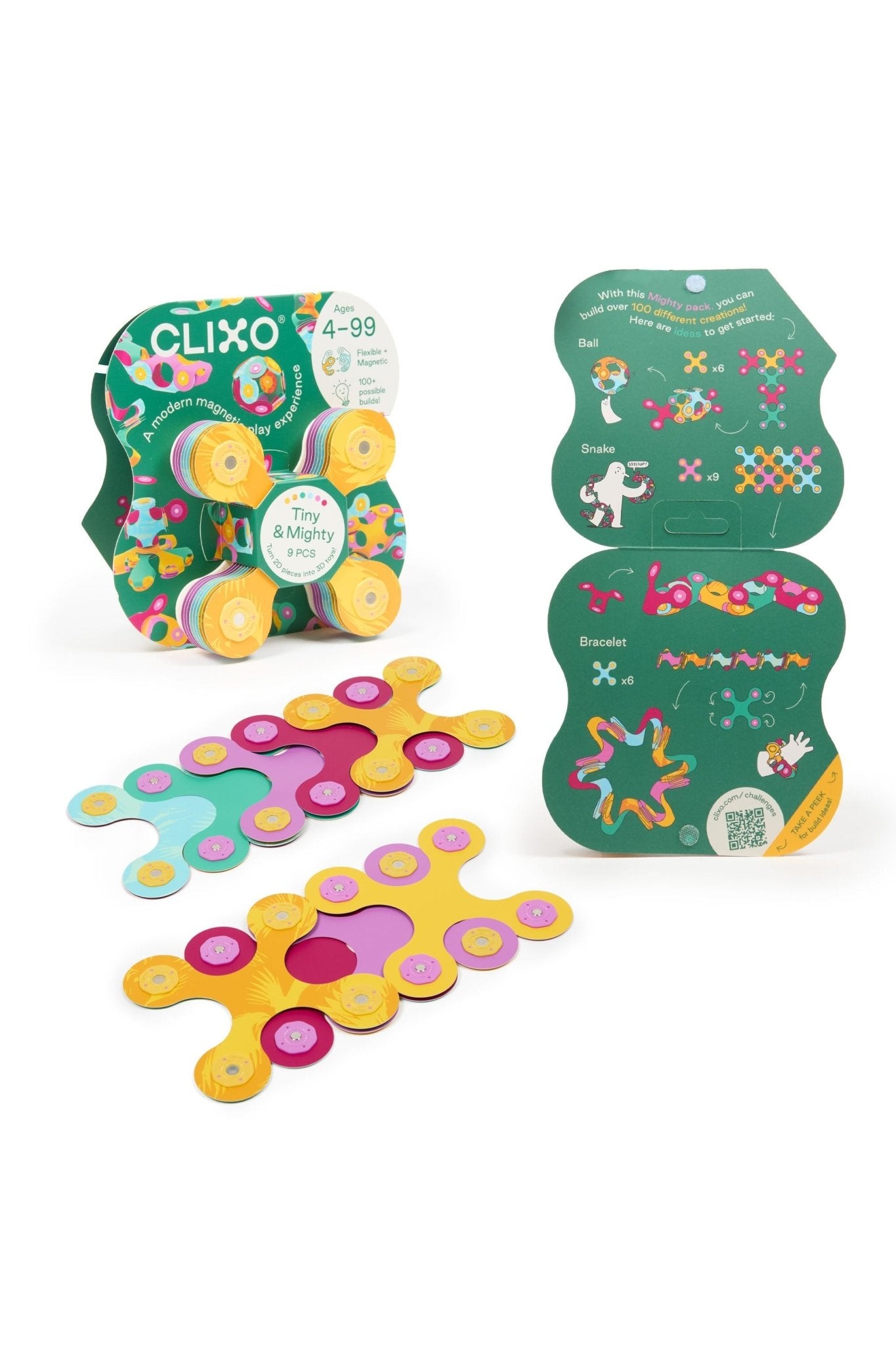 Clixo | Tiny & Mighty - Jungle (9 pcs) van Clixo | Kids Conceptstore Le Fanfare