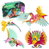 Clixo | Tropical Birds (24 pcs) van Clixo | Kids Conceptstore Le Fanfare