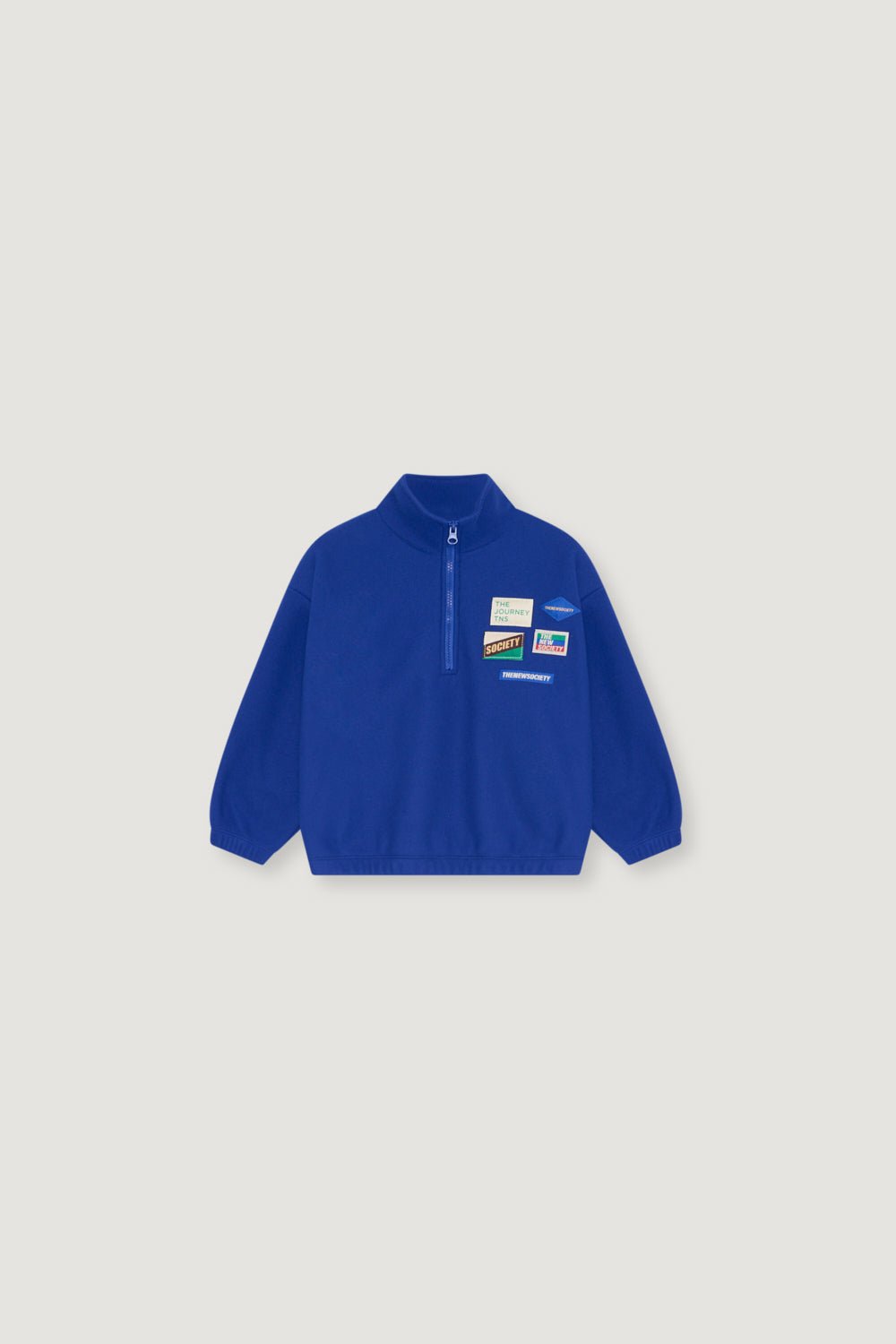 Cloudy Fleece Sweatshirt Dazzling Blue van The New Society | Kids Conceptstore Le Fanfare
