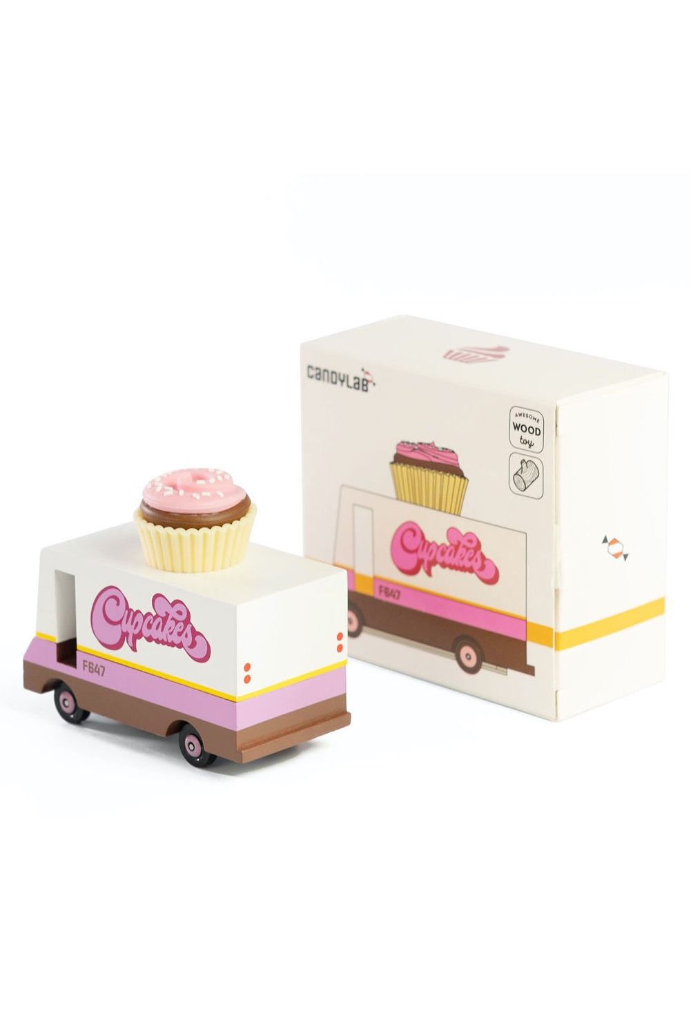 CLT Candycar - Cupcake Van van Candylab Toys | Kids Conceptstore Le Fanfare