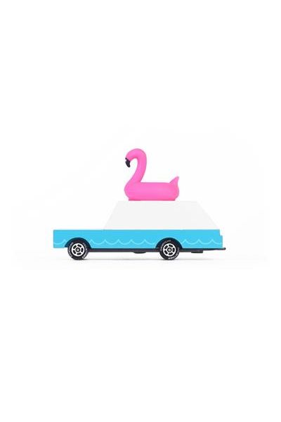 CLT Candycar - Flamingo Wagon van Candylab Toys | Kids Conceptstore Le Fanfare
