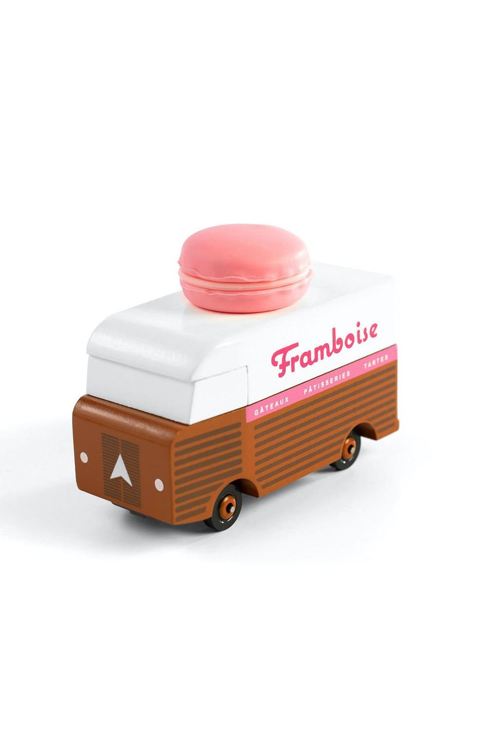 CLT Candycar - Framboise Macaron Van van Candylab Toys | Kids Conceptstore Le Fanfare