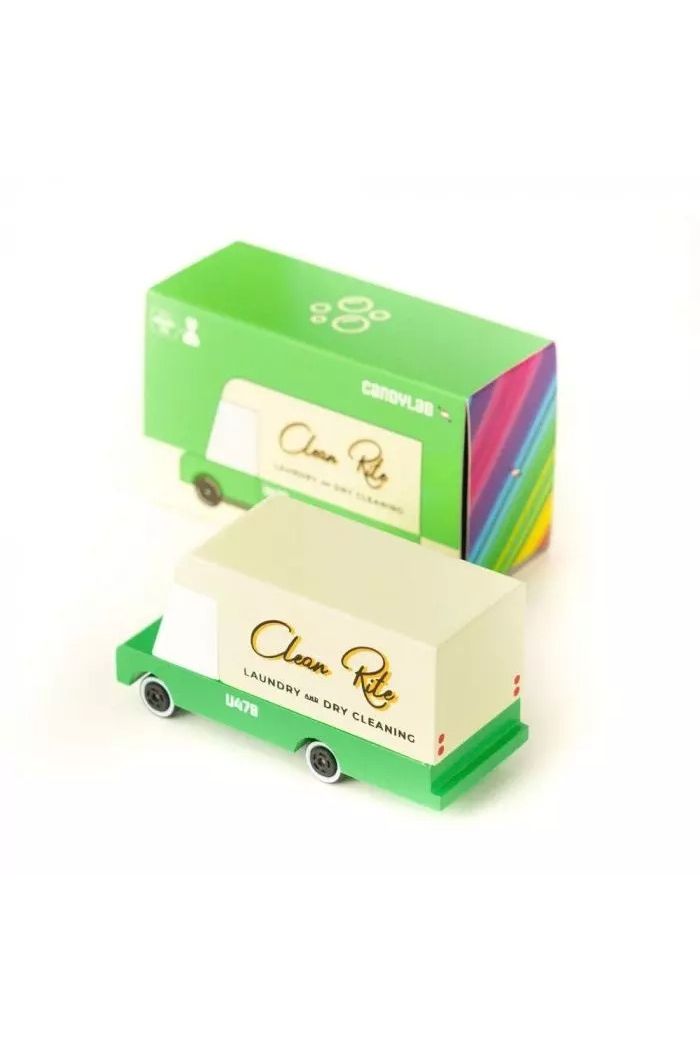 CLT Candycar - Laundry Van van Candylab Toys | Kids Conceptstore Le Fanfare