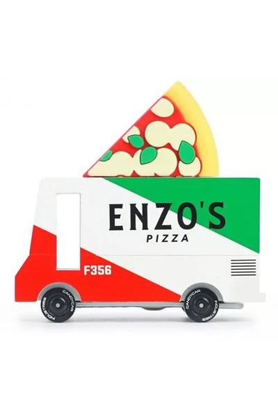 CLT Candycar - Pizza Van van Candylab Toys | Kids Conceptstore Le Fanfare