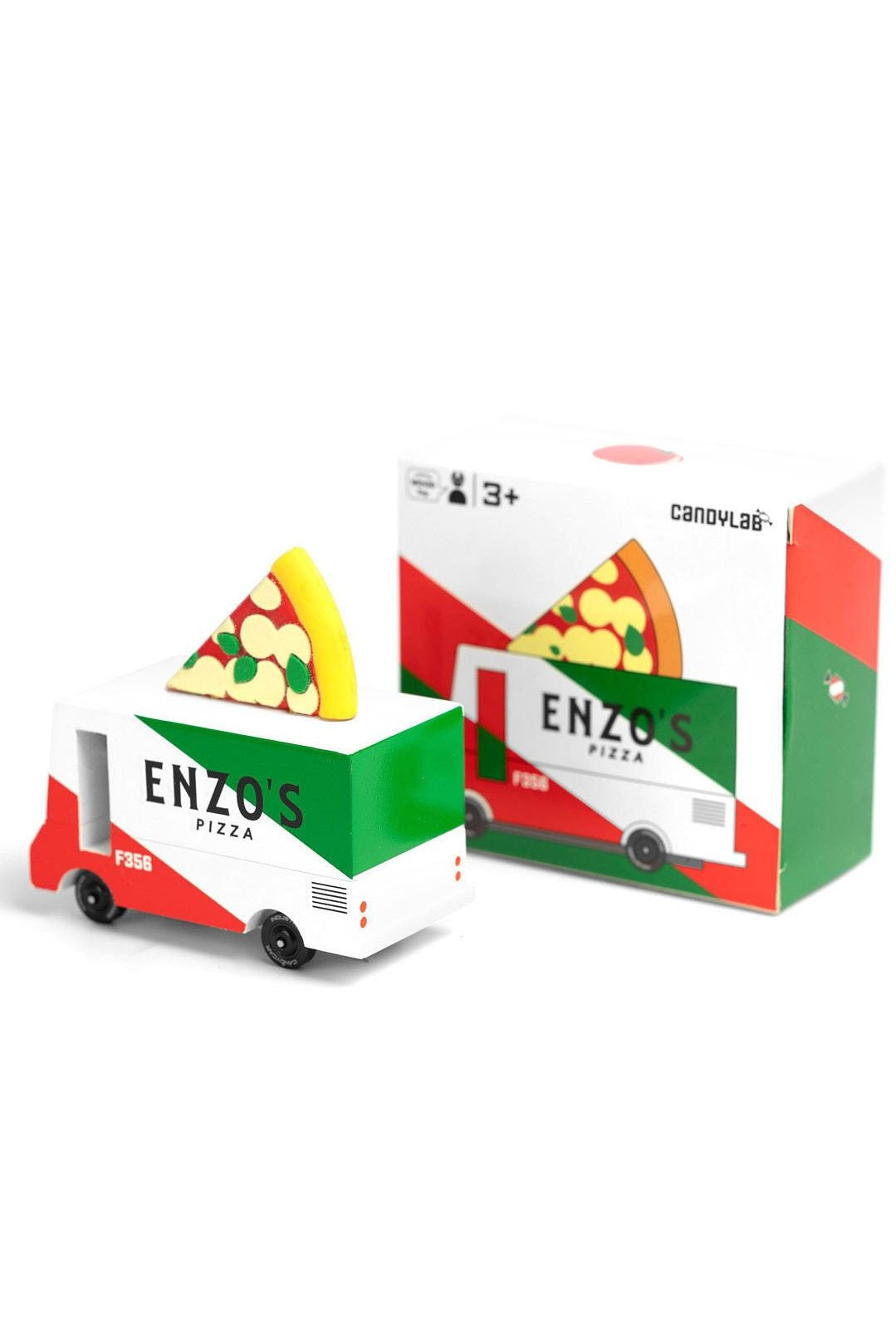 CLT Candycar - Pizza Van van Candylab Toys | Kids Conceptstore Le Fanfare