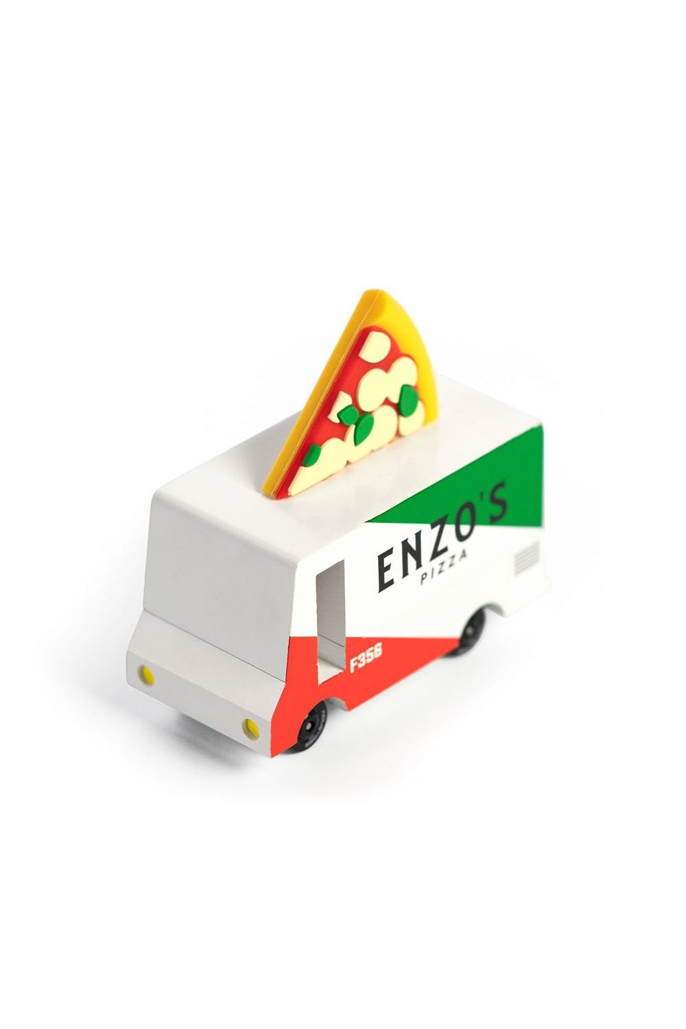 CLT Candycar - Pizza Van van Candylab Toys | Kids Conceptstore Le Fanfare
