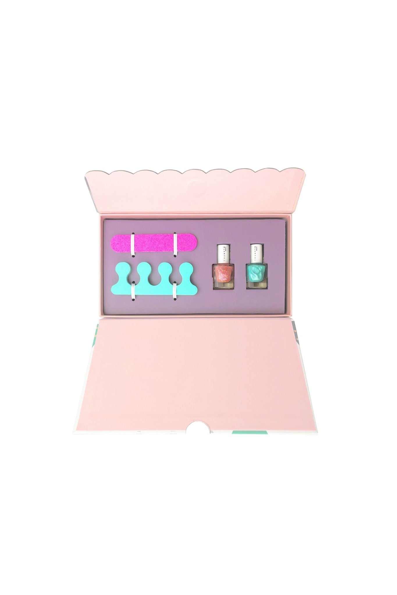 Coffret Suzanne - 2 Kids Nail Polish + Accessoiries van Inuwet | Kids Conceptstore Le Fanfare