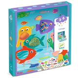 Collageknutsels - Vrolijk aquarium van Djeco | Kids Conceptstore Le Fanfare