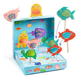 Collageknutsels - Vrolijk aquarium van Djeco | Kids Conceptstore Le Fanfare