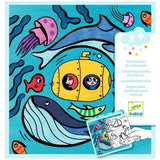 Coloring activity distributor - Ocean van Djeco | Kids Conceptstore Le Fanfare