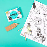 COLORING POCKET - ANIMALS van OMY | Kids Conceptstore Le Fanfare
