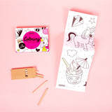 COLORING POCKET - LILY van OMY | Kids Conceptstore Le Fanfare