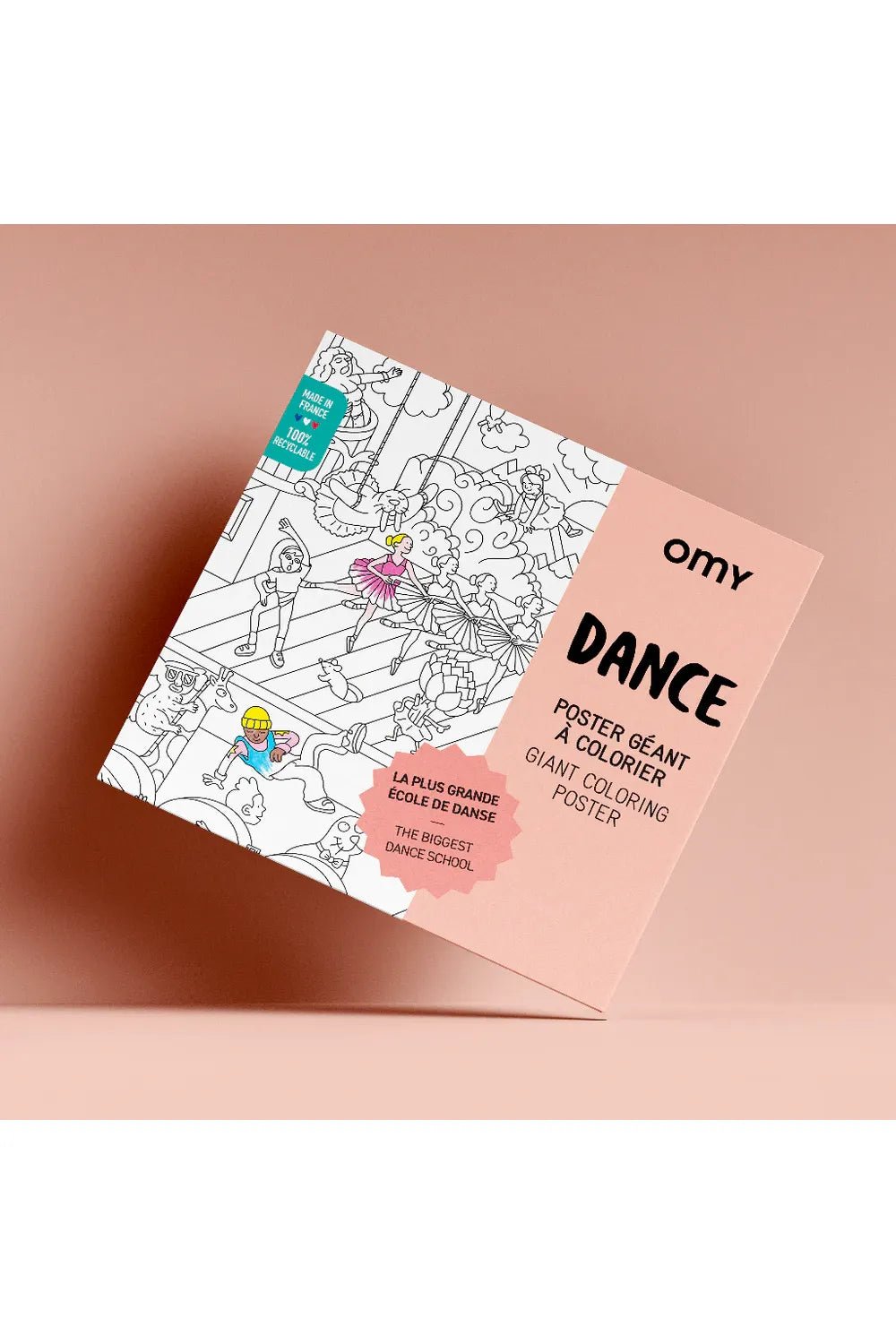 COLORING POSTER - DANCE van OMY | Kids Conceptstore Le Fanfare