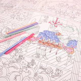 COLORING POSTER - DANCE van OMY | Kids Conceptstore Le Fanfare