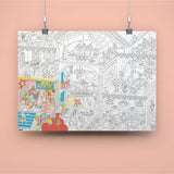 COLORING POSTER - DANCE van OMY | Kids Conceptstore Le Fanfare