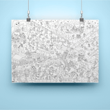 COLORING POSTER - I LOVE WINTER van OMY | Kids Conceptstore Le Fanfare