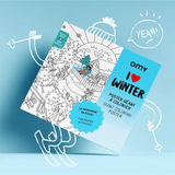 COLORING POSTER - I LOVE WINTER van OMY | Kids Conceptstore Le Fanfare