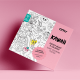 COLORING POSTER - KAWAII van OMY | Kids Conceptstore Le Fanfare