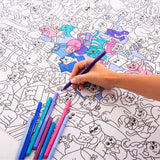 Coloring Poster - Kitty van OMY | Kids Conceptstore Le Fanfare