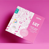 COLORING POSTER - LILY van OMY | Kids Conceptstore Le Fanfare