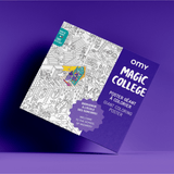 COLORING POSTER - MAGIC COLLEGE van OMY | Kids Conceptstore Le Fanfare