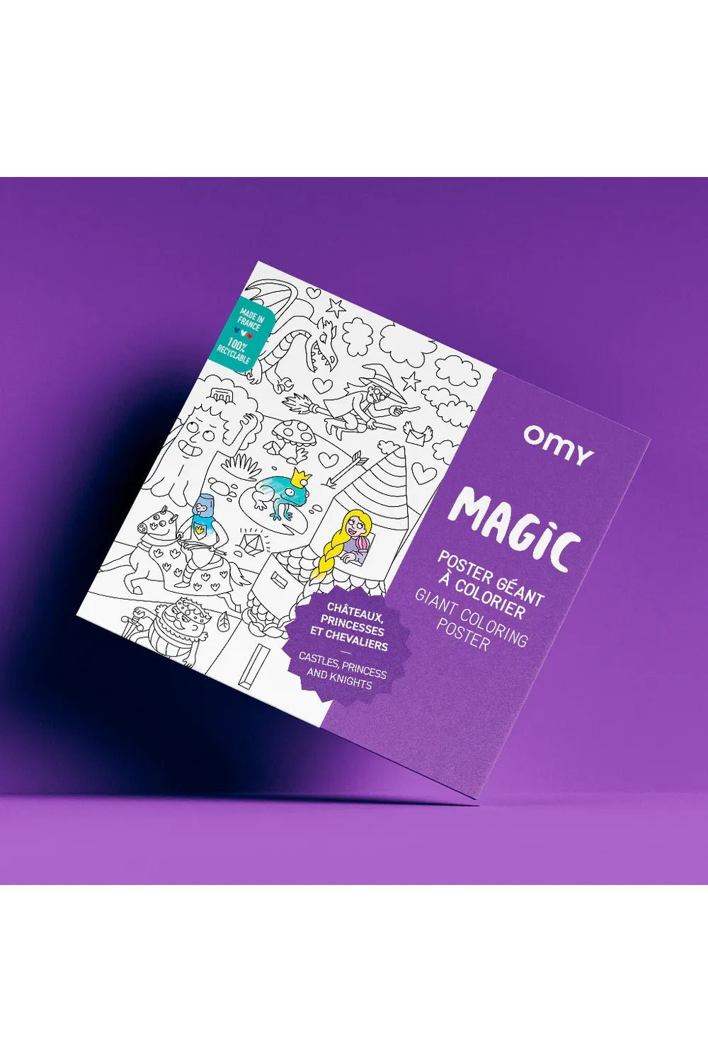 COLORING POSTER - MAGIC van OMY | Kids Conceptstore Le Fanfare