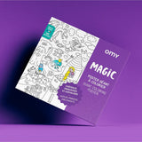 COLORING POSTER - MAGIC van OMY | Kids Conceptstore Le Fanfare