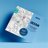 COLORING POSTER - OCEAN van OMY | Kids Conceptstore Le Fanfare