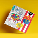 COLORING POSTER - SUPERMARKET van OMY | Kids Conceptstore Le Fanfare