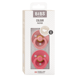 Colour speen latex 2 pack ANATOMIC - Dusty pink/Coral van BIBS | Kids Conceptstore Le Fanfare