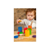 Coloured cups with lid