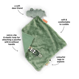 Comfort blanket | Croco - Green van Done by Deer | Kids Conceptstore Le Fanfare