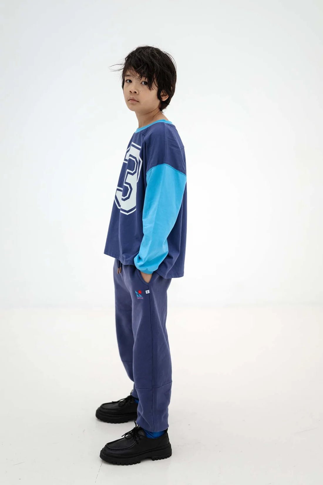 Comfy sweatpants - Eclipse blue van Repose AMS | Kids Conceptstore Le Fanfare